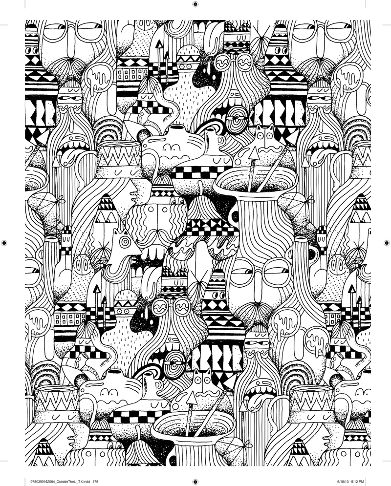 Illustration for article titled An Artist-Designed Coloring Book For Budding Creative Types